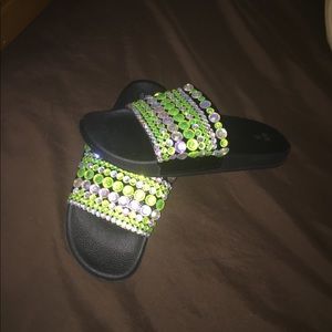 Bedazzled Slides